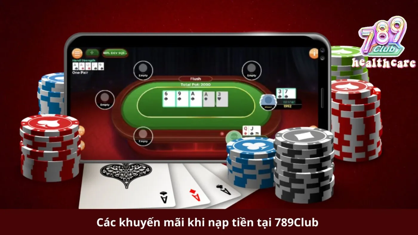 Các khuyến mãi khi nạp tiền tại 789Club