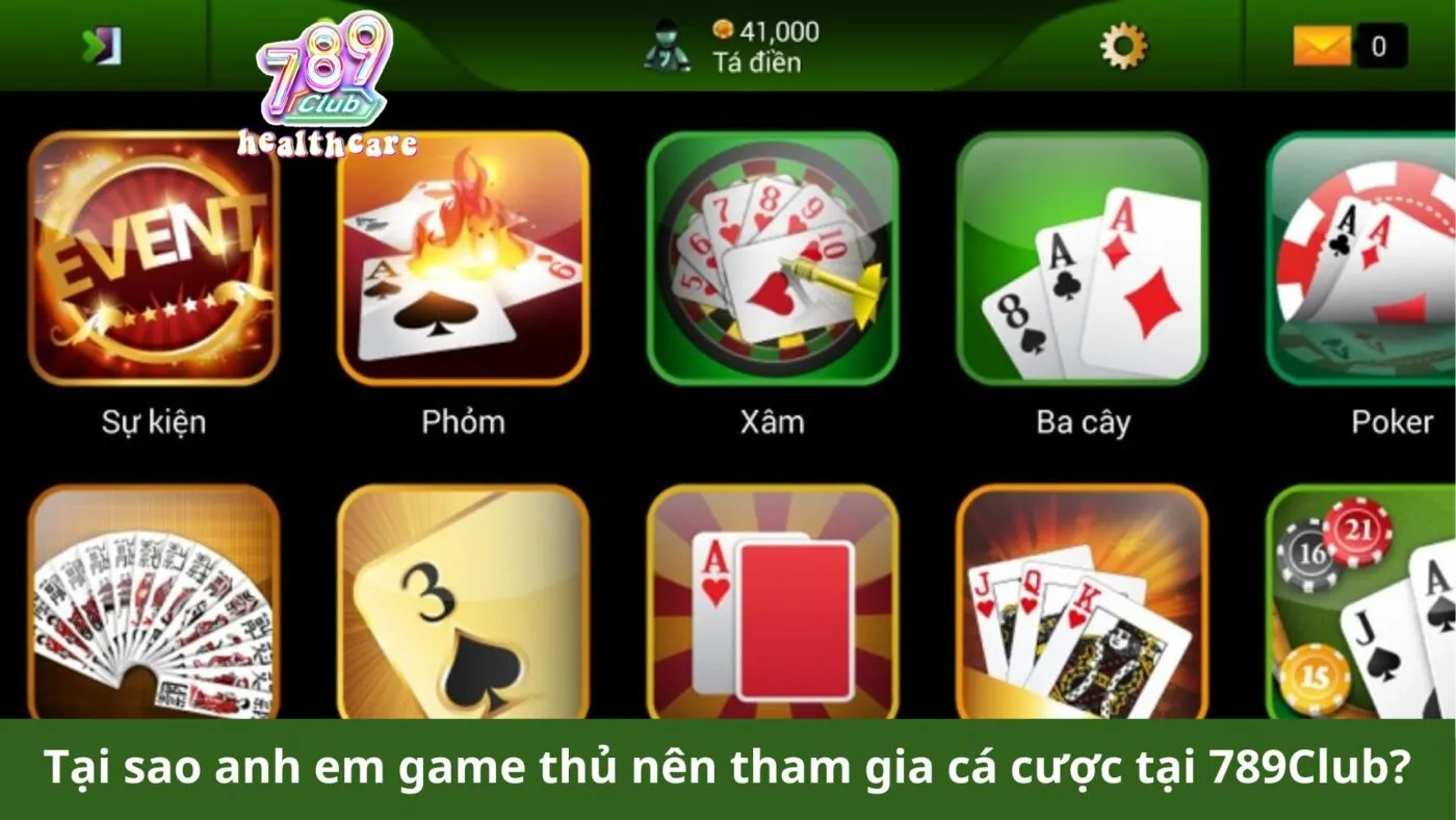 Tại sao anh em game thủ nên tham gia cá cược tại 789Club?