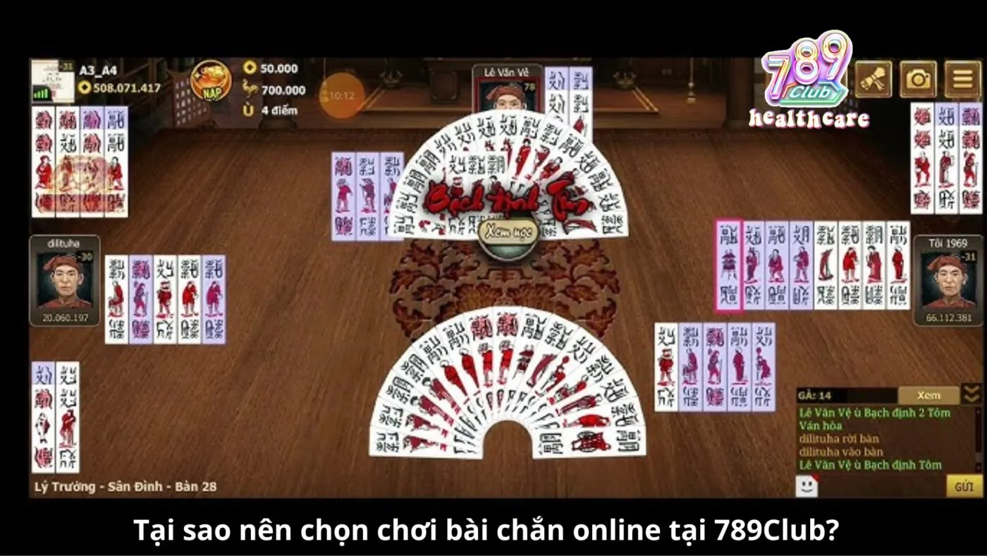 Tại sao nên chọn chơi bài chắn online tại 789Club?